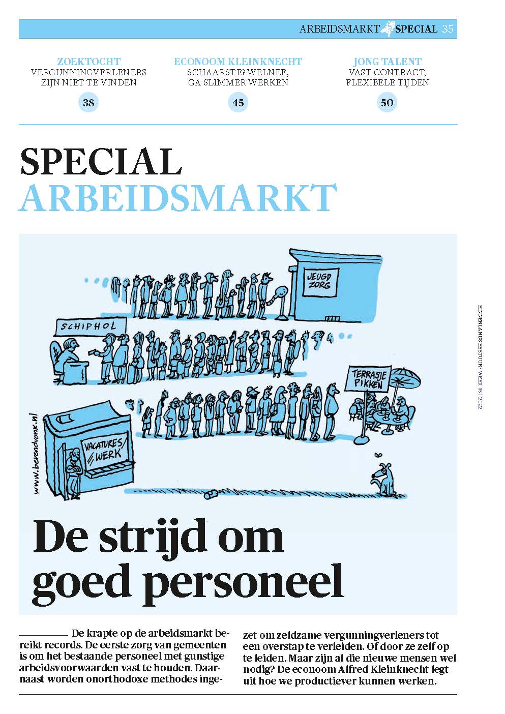 Special Arbeidsmarkt: De Strijd Om Goed Personeel